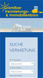 Mobile Screenshot of groemitzer-vermietungsbuero.de